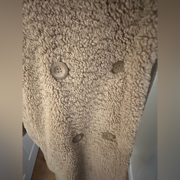 BearPaw Tan Teddy Coat - Picture 3 of 5